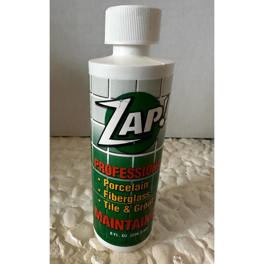 ZAP! 8 oz Professional Maintainer Tile & Grout Cleaner NEW!